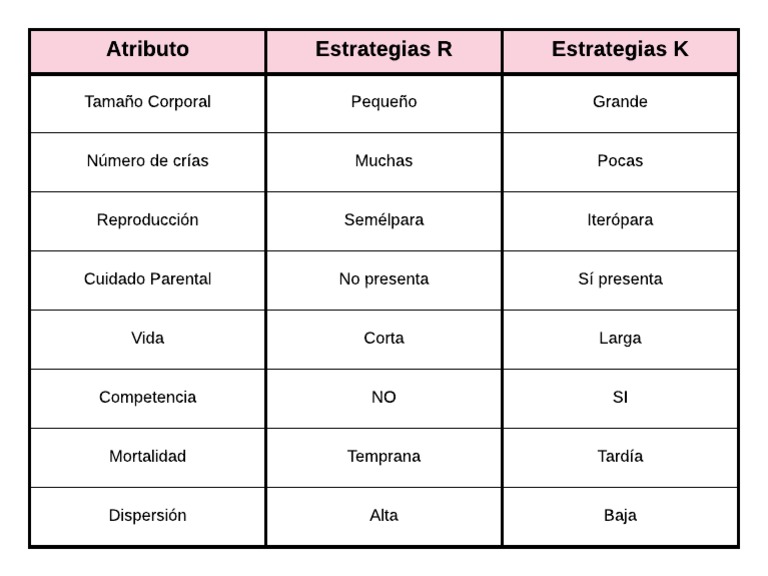 Estrategias R y K PDF | PDF