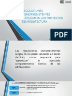 Regulaciones Sismorresistentes 