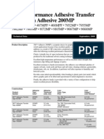 3M High Performanc Adhesive Transfer Tape