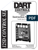 125D Variable Speed Control Instruction Manual