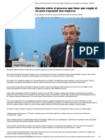 Proceso de expropiación según la Constitución: opiniones de especialistas sobre el caso Vicentin