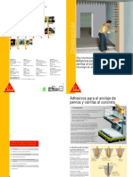 Adhesivos Anclaje de Pernos y Varillas%SikasInformaciones Tecnicas PDF