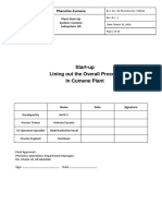 SK-Phenolics-SU - 510014 Lining Out Overall Process in Cumene Plant