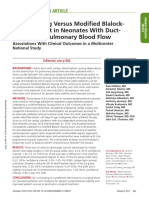 Duct Stenting Versus Modified Blalock-Taussig Shunt in Neonates With Duct - Dependent Pulmonary Blood Flow
