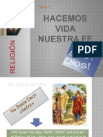 3ºhacemos Vida Nuestra Fe