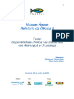 Disponibilidade Hídrica nas Bacias dos rios Araranguá e Urussanga