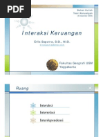 Download Teori Keruangan_Interaksi Keruangan by Hamim Zaky Hadibasyir SN46505703 doc pdf