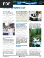 A Primer On Water Quality PDF