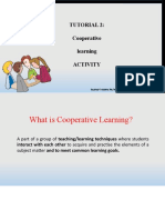 Tutorial 2: Cooperative Learning Activity: by Group 4: Ruzzana, Lisa, Fadhil, Grace & Ho
