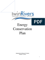 Energy Conservation Plan: Adopted by The Board of Trustees October 15, 2013
