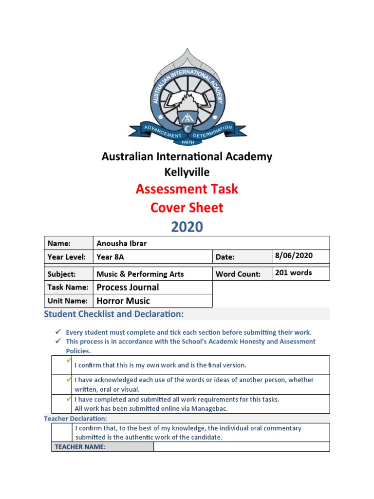 Process Journal | PDF