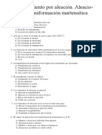 Transformación Martensitica Evaluación