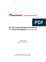 command RS232 Plasma Pioneer