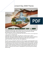 World Environment Day Word