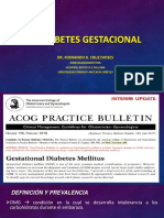 Diabetes Gestacional.