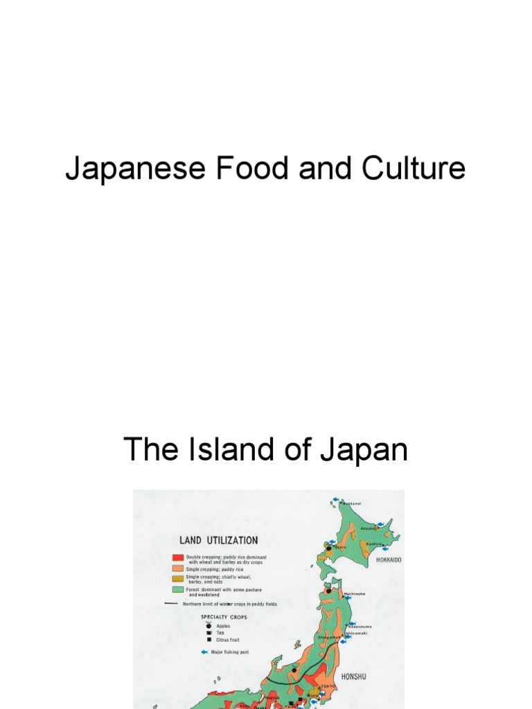Japanese Food and Culture | PDF | Japanese Cuisine | Sushi