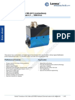 Rotating Torque Sensor DR-2413 (Contactless) With Nominal Torque From 0.1 ... 5000 N M