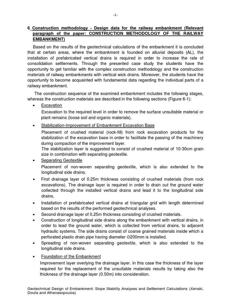 EMBANKMENT CONSTRUCTION PDF visual data 4
