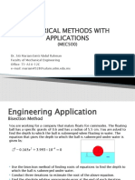 Numerical Methods With Applications