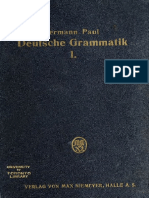 Paul Hermann Deutsche Grammatik Band I PDF
