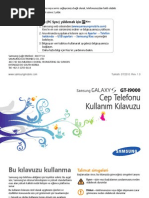 Download Galaxy S Kullanim Klavuzu - Mobil Hat Forum by expertus1 SN46507134 doc pdf