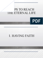 Steps To Reach The Eternal Life