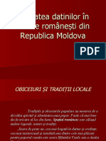 Pastratea Datinilor În Statele Românești Din Republica Moldova