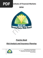 Download CFP Risk Analysis  and Insurance Planning Practice Book Sample by manirifm SN46507184 doc pdf