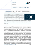 Public Policy Overview