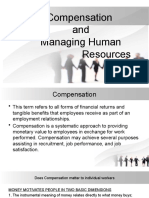 Compensation and Managing Human Resources