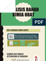 Analisisa Bahan Kimia Obat