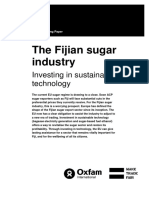 Fiji Sugar Industry Report - Oxfam