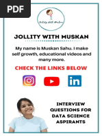 Jollity With Muskan: Check The Links Below