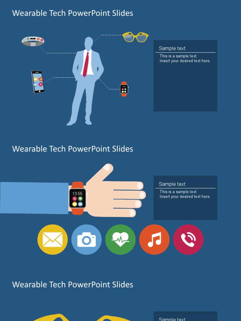 Wearable Tech Powerpoint Slides Sample Text Pdf