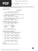 Anagram Worksheet | PDF
