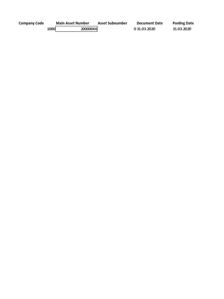 Asset BDC Upload File QAS 900 | PDF