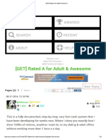Rated A for Adult & Awesome