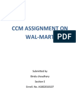 CCM Assignment On Wallmart