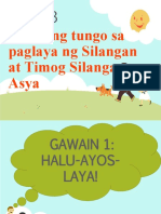 Aralin 3-Paglaya NG Mga Bansa Sa Silangan at Timog Silangang asya-F.Linao-KHS-Navotas