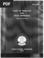 IRC-35-2015 - Code of Practice For Road Markings (Second Revision) PDF ...
