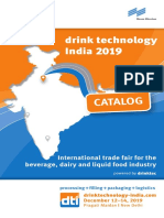 Drink Technology India 2019: Catalog