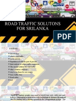 Road Traffic Solutons For Srilanka