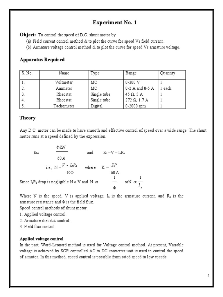 Electrical Machine Lab Pdf Transformer Electric Motor