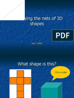 Identifying The Nets of 3D Shapes