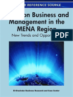 El-Khazindar Business Research and Case - Cases On Business and Management in The Mena Region - New Trends and Opportunities (2011, IGI Global Snippet) PDF