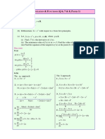 D & F (Q 6, 7 & 8, P 1) 2005: Ifferentiation Unctions Aper