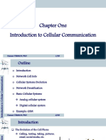 Chapter One-Introduction To Cellular Communication