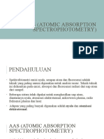 Aas (Atomic Absorption Spectrophotometry)