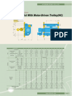 Standard Spesification of Hyundai HC Type, Saddle, Wheel, LT Motor Gear Reducer PDF