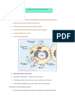 Biological Activities:: Membranes: The External Boundaries